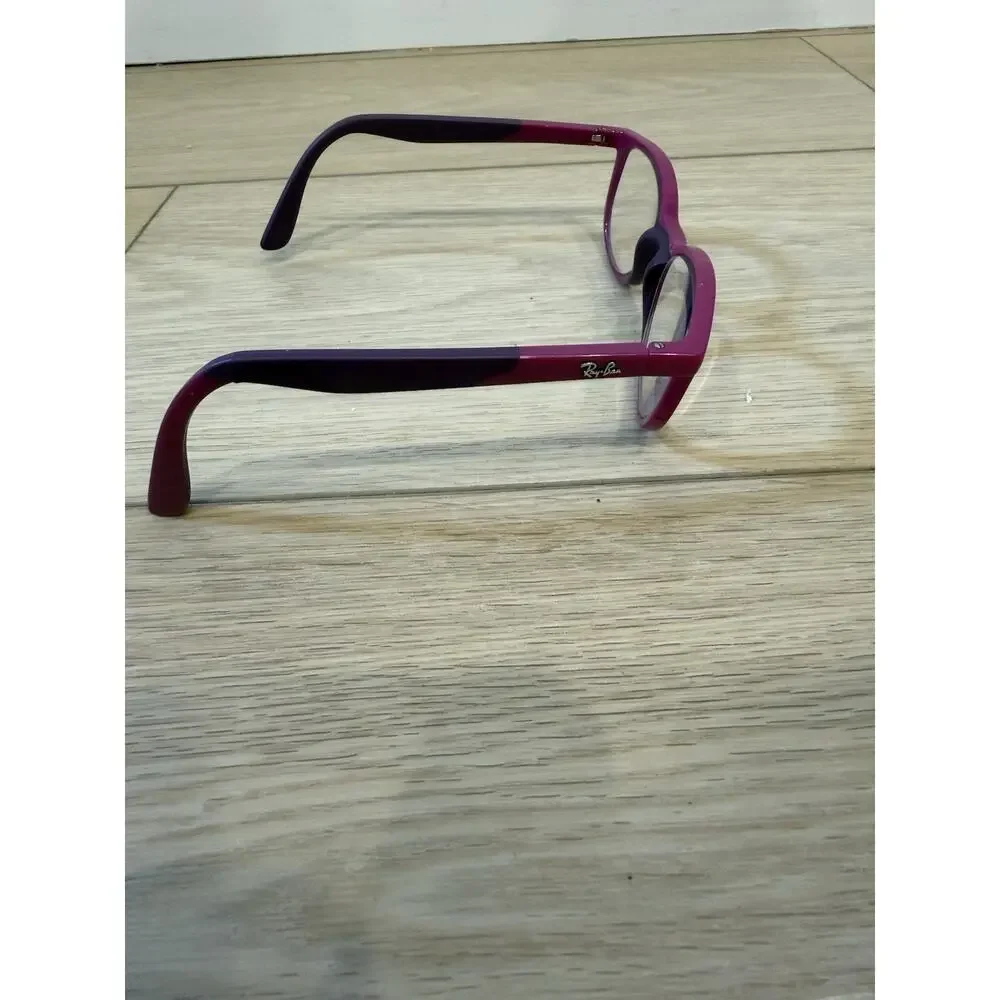 RAY BAN Kids RB1622 3933 Fucsia on Violet Girls Kids Oval Eyeglasses 46-17-130